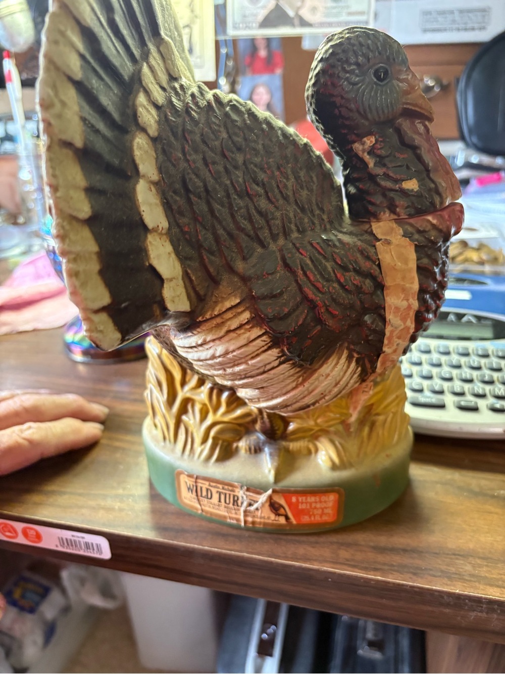 Vintage Austin Nichols Wild Turkey No. 6 Ceramic Decanter – Limited Edition